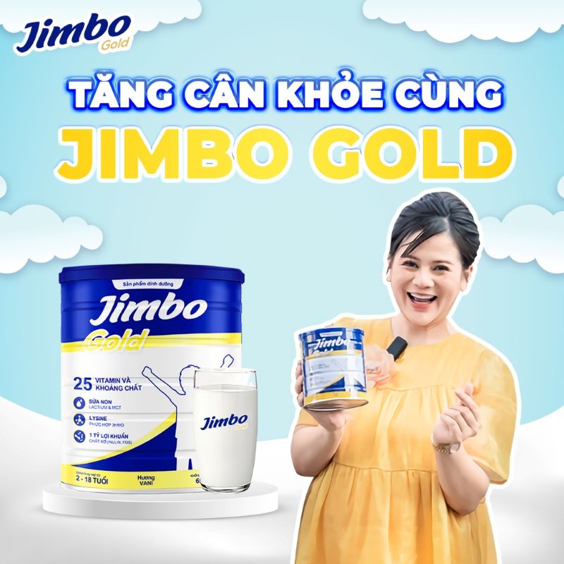 Hiệu quả của sữa non Jimbo Gold đối với sự phát triển của trẻ