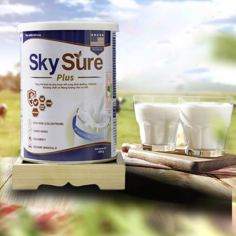Hướng dẫn sử dụng sữa non Sky Sure cho trẻ sơ sinh