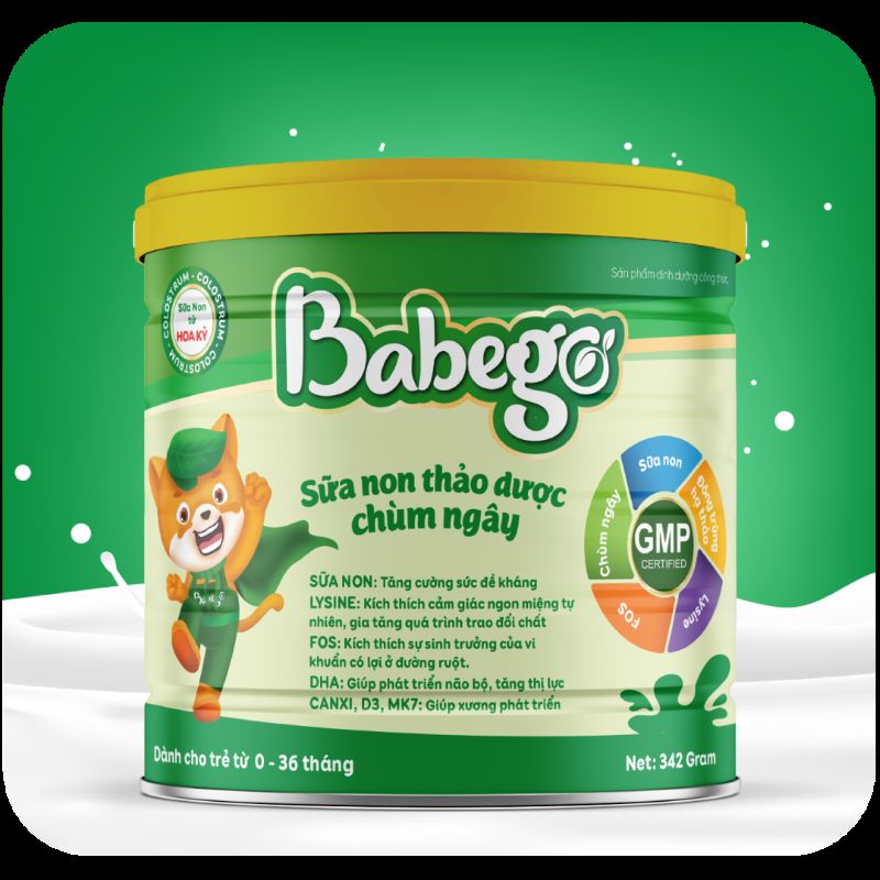 Review sữa non Babego